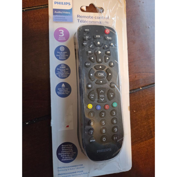 Philips Audio/Video Remote Control universal - Picture 2 of 3